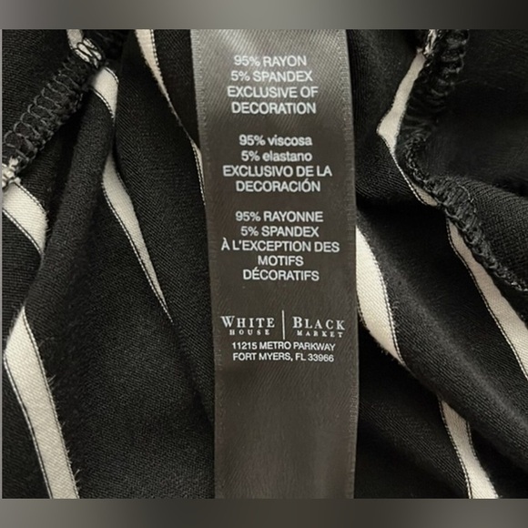 WHBM WHITE HOUSE BLACK MARKET Double Layer Long Sleeve Tunic Dress XS - Picture 12 of 14